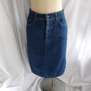 Vintage Calvin Klein Denim Skirt